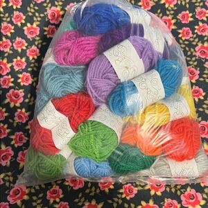 Colorful Yarn Bundle